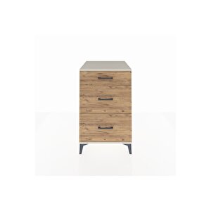 Kronos Komodin 3 Çekmeceli 60x59x96 Aytaşı-çam