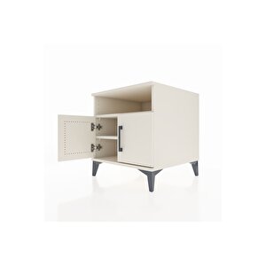 Kronos Komodin 2 Raflı 2 Kapaklı 60x59x64 Aytaşı-aytaşı