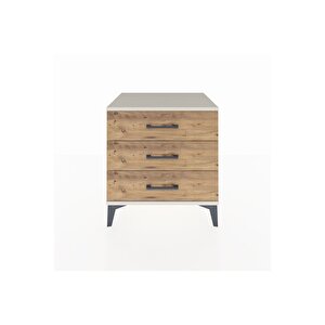 Hyperion Komodin 3 Çekmeceli 60x44x64 Aytaşı-çam