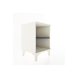 Hyperion Komodin Tek Raflı 44x44x64 Aytaşı-antrasit