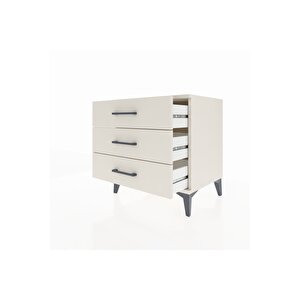 Hyperion Komodin 3 Çekmeceli 60x44x64 Aytaşı-aytaşı