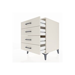 Kronos Komodin 4 Çekmeceli 60x59x80 Aytaşı-aytaşı