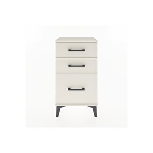 Arges Komodin 3 Çekmeceli 44x30x80 Aytaşı-aytaşı