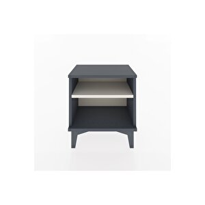 Arges Komodin Tek Raflı 44x30x48 Antrasit-antrasit