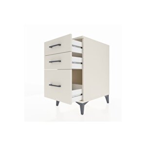 Kronos Komodin 3 Çekmeceli 44x59x80 Aytaşı-aytaşı