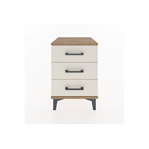 Hyperion Komodin 3 Çekmeceli 44x44x64 Çam-aytaşı