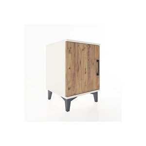 Hyperion Komodin Tek Raflı Tek Kapaklı 44x44x64 Aytaşı-çam