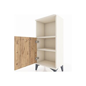 Arges Komodin 2 Raflı Tek Kapaklı 44x30x96 Aytaşı-çam