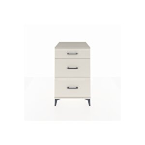Kronos Komodin 3 Çekmeceli 60x59x96 Aytaşı-aytaşı