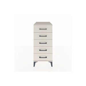 Kronos Komodin 5 Çekmeceli 44x59x96 Aytaşı-aytaşı