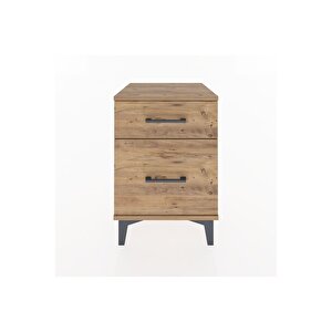 Hyperion Komodin 2 Çekmeceli 44x44x64 Çam-çam