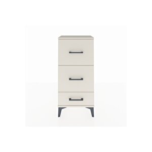 Arges Komodin 3 Çekmeceli 44x30x96 Aytaşı-aytaşı