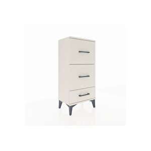 Arges Komodin 3 Çekmeceli 44x30x96 Aytaşı-aytaşı