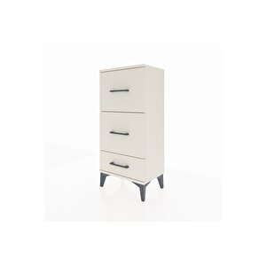 Arges Komodin 3 Çekmeceli 44x30x96 Aytaşı-aytaşı