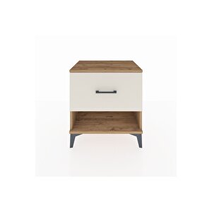 Hyperion Komodin Tek Çekmeceli 60x44x64 Çam-aytaşı