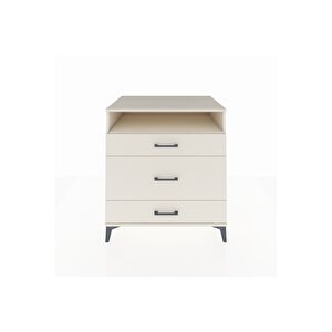 Kronos Şifonyer Tek Raflı 3 Çekmeceli 88x59x96 Aytaşı-aytaşı
