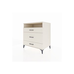 Kronos Şifonyer Tek Raflı 3 Çekmeceli 88x59x96 Aytaşı-aytaşı