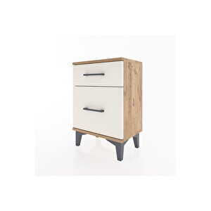 Arges Komodin 2 Çekmeceli 44x30x64 Çam-aytaşı