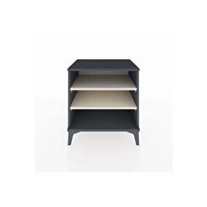 Hyperion Komodin 2 Raflı 60x44x64 Antrasit-aytaşı