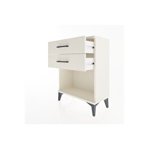 Arges Komodin 2 Çekmeceli 60x30x80 Aytaşı-aytaşı