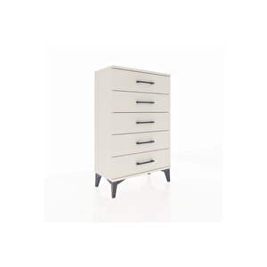 Arges Komodin 5 Çekmeceli 60x30x96 Aytaşı-aytaşı