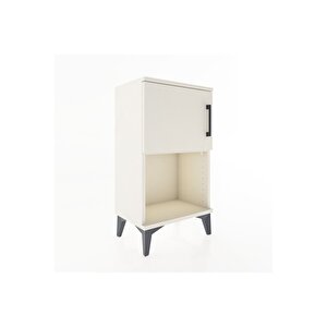 Arges Komodin 2 Raflı Tek Kapaklı 44x30x80 Aytaşı-aytaşı