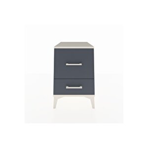 Kronos Komodin 2 Çekmeceli 44x59x64 Aytaşı-antrasit