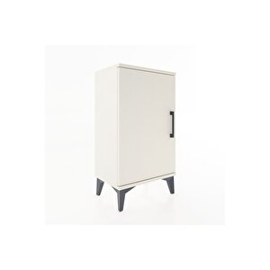 Arges Komodin 2 Raflı Tek Kapaklı 44x30x80 Aytaşı-aytaşı