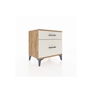 Hyperion Komodin 2 Çekmeceli 60x44x64 Çam-aytaşı