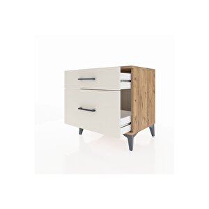 Hyperion Komodin 2 Çekmeceli 60x44x64 Çam-aytaşı