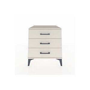 Kronos Komodin 3 Çekmeceli 60x59x64 Aytaşı-aytaşı