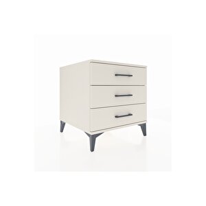 Kronos Komodin 3 Çekmeceli 60x59x64 Aytaşı-aytaşı