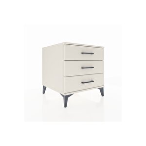 Kronos Komodin 3 Çekmeceli 60x59x64 Aytaşı-aytaşı