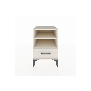 Kronos Komodin 2 Raflı Tek Çekmeceli 44x59x64 Aytaşı-aytaşı