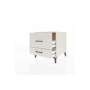 Kronos Komodin 2 Çekmeceli 60x59x64 Aytaşı-aytaşı