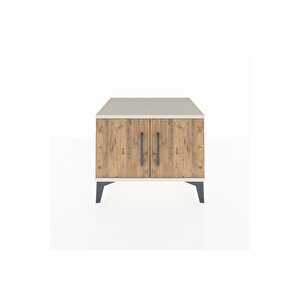 Hyperion Komodin Tek Raflı 2 Kapaklı 60x44x48 Aytaşı-çam