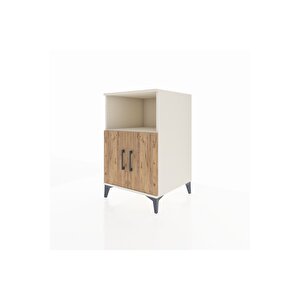 Kronos Komodin 2 Raflı 2 Kapaklı 60x59x96 Aytaşı-çam