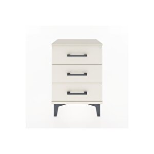 Arges Komodin 3 Çekmeceli 44x30x64 Aytaşı-aytaşı