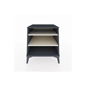 Kronos Komodin 2 Raflı 60x59x64 Antrasit-aytaşı