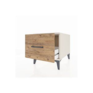Kronos Komodin Tek Çekmeceli 44x59x48 Aytaşı-çam