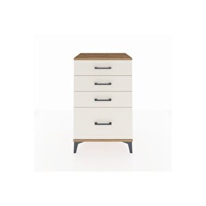Hyperion Komodin 4 Çekmeceli 60x44x96 Çam-aytaşı