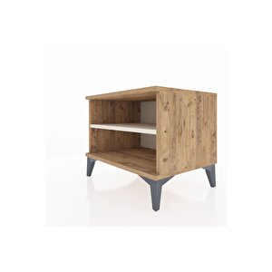 Hyperion Komodin Tek Raflı 60x44x48 Çam-aytaşı