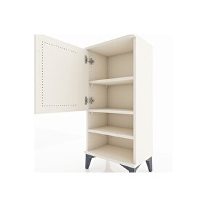 Arges Komodin 3 Raflı Tek Kapaklı 44x30x96 Aytaşı-aytaşı