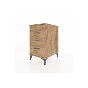 Kronos Komodin 2 Çekmeceli 44x59x80 Çam-çam