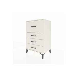 Hyperion Komodin 4 Çekmeceli 60x44x96 Aytaşı-aytaşı