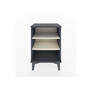 Arges Komodin 2 Raflı 44x30x64 Antrasit-aytaşı