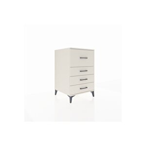 Kronos Komodin 4 Çekmeceli 60x59x96 Aytaşı-aytaşı