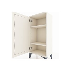 Arges Komodin 2 Raflı Tek Kapaklı 44x30x96 Aytaşı-aytaşı