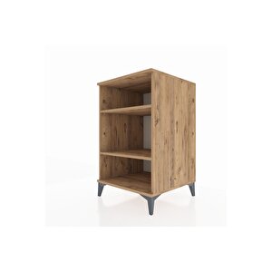 Kronos Komodin 2 Raflı 60x59x96 Çam-çam