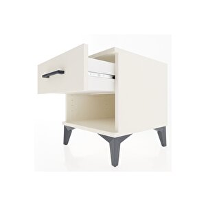 Hyperion Komodin Tek Çekmeceli 44x44x48 Aytaşı-aytaşı